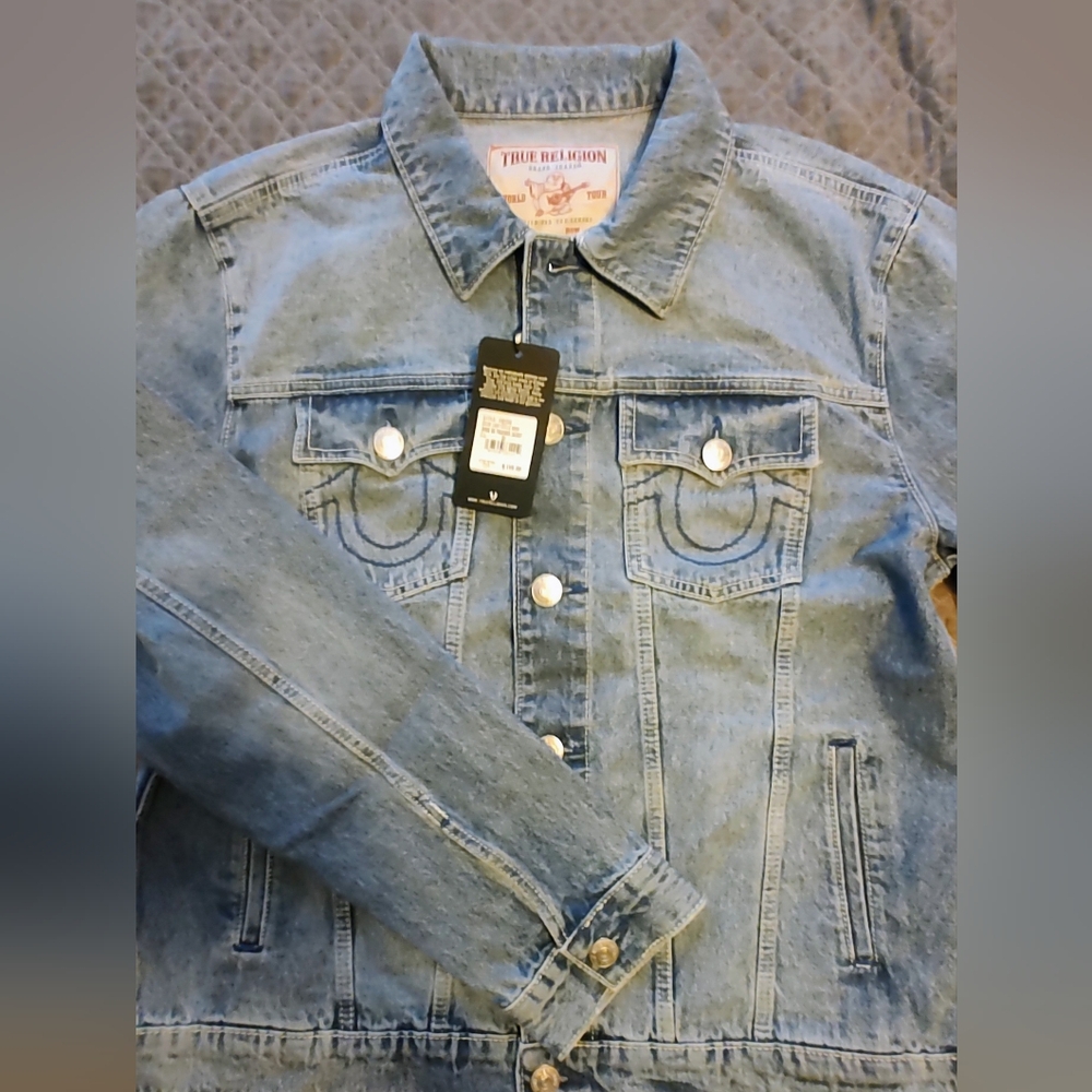 True Religion Denim Trucker Jacket